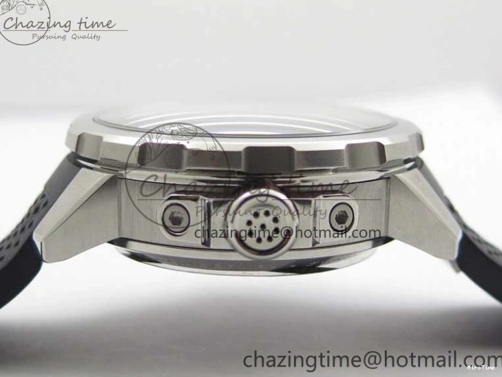 MIROTIME 1224 Aquatimer Chrono IW376803 V6F 1:1 Best Edition Blue Dial on Ruber Strap A Neat 7083